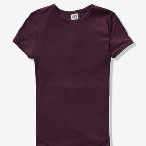 Brand New! PINK Short Sleeve Fitted Crew Tee